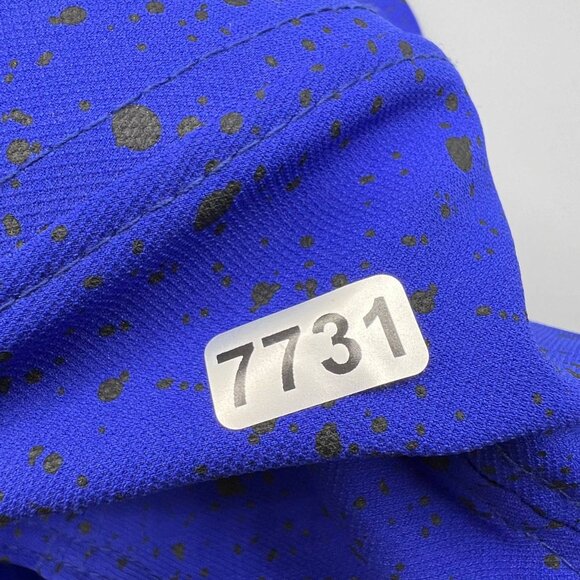 Air‎ Jordan Hat Men Blue Black Speckled Print Jumpman Snap Back Cap - Picture 7 of 7